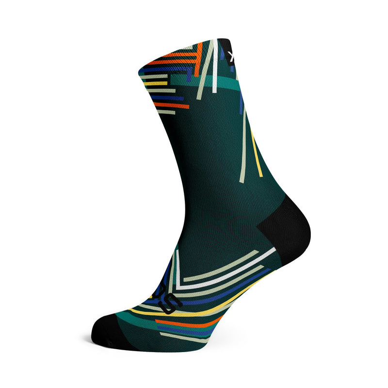 Sox Performance Teal Crew Socks