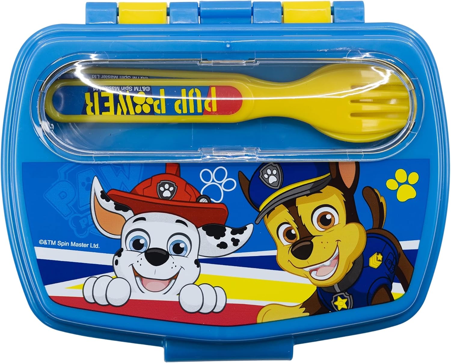 Stor 74609 Rectangular SANDWICHERA with PAW Patrol PUP Power Covers Lunch Box, Plastic