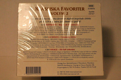 Klassiska Favoriter Vol 2 3cd Box