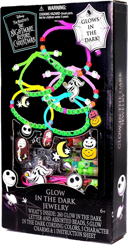 Nightmare Before Christmas Glow in The Dark Jewerly