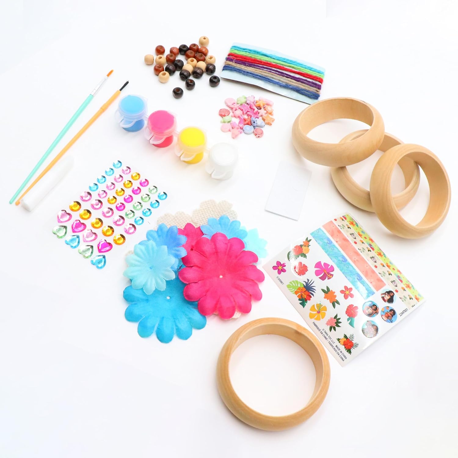 Wooden Bangles Set Moana