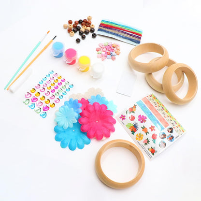Wooden Bangles Set Moana