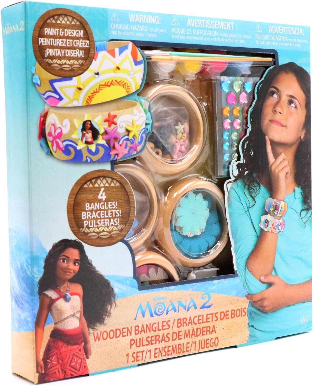 Wooden Bangles Set Moana