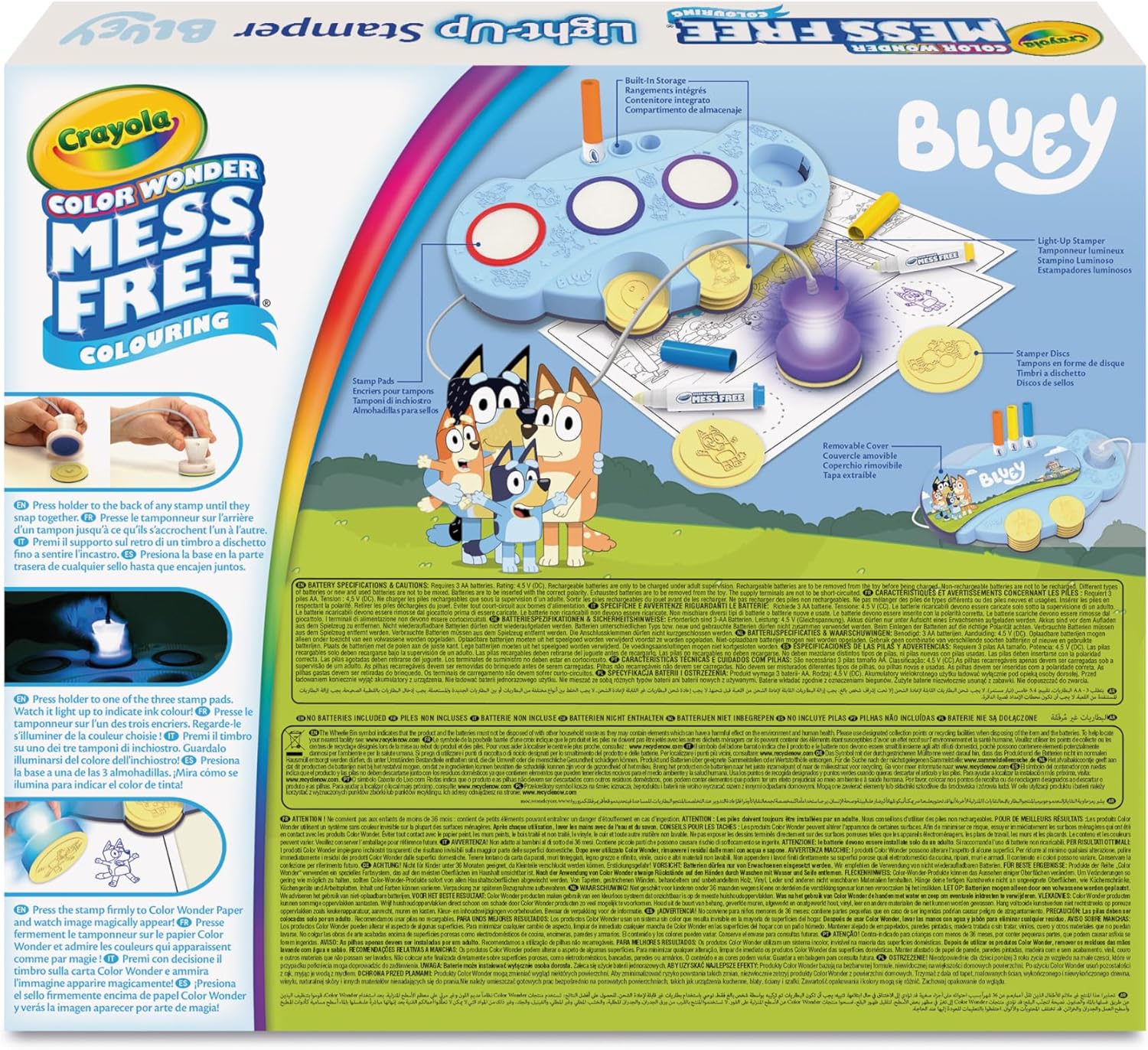 Bluey Colour Wonder Stamper