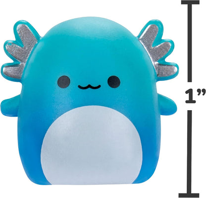 Squish-a-longs Mini-Squish 8-Pack (Wave 4, Style 1) includes: Cadence the Lavender Fennec Fox, Fizzy the Yellow Lizard, Pollyanna the Pink Cow | Collectable Cute Toy, Toys for Children, Toys