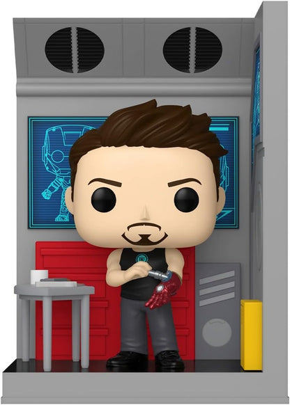 Funko Pop! Nooks: Marvel - Tony Stark's Garage - Marvel Comics- Vinyl-Sammelfigur - Geschenkidee - Offizielle Handelswaren - Spielzeug Für Kinder und Erwachsene - Superheroes Fans