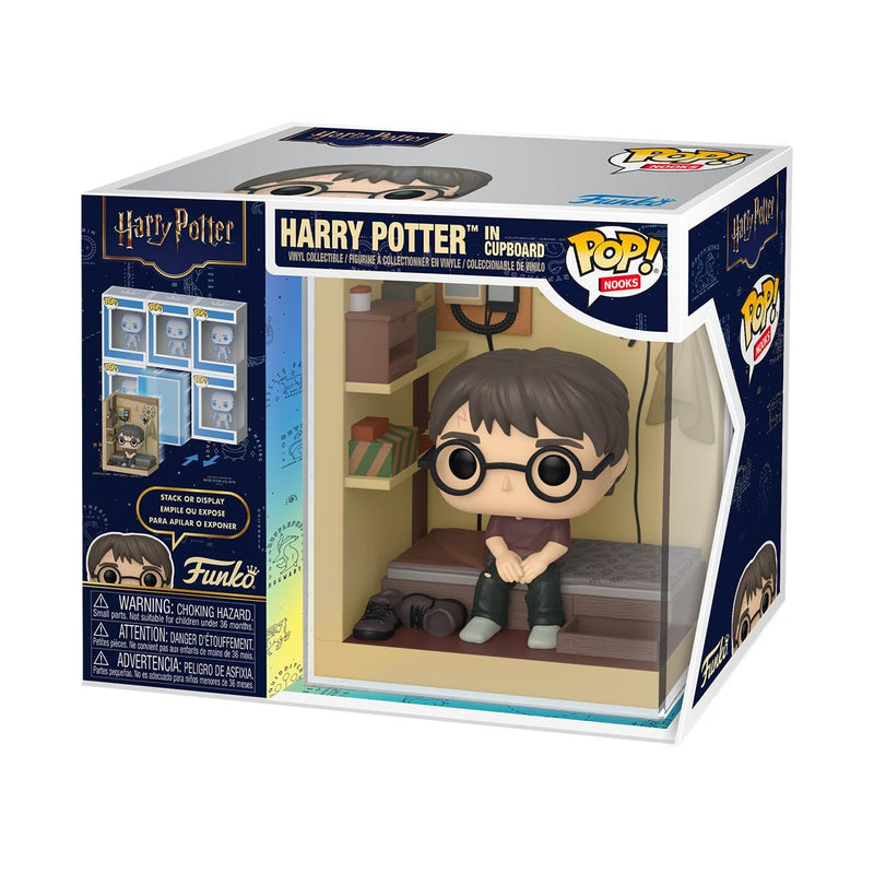 Funko Pop! Nooks: Harry Potter - Harry Potter Cupboard - Collectable Vinyl Figure - Gift Idea - Official Merchandise - Toys for Kids & Adults - Fantasy Fans - Model Figure for Collectors and Display