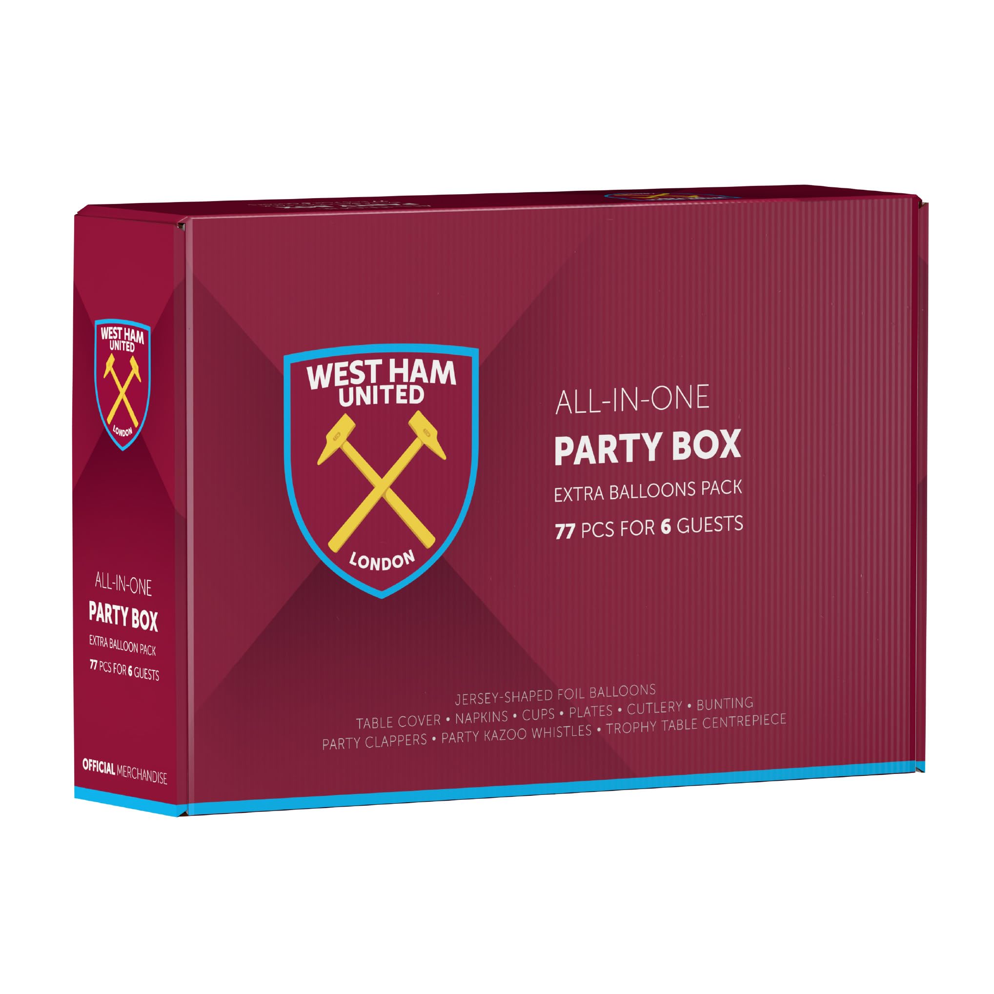 West Ham United FC - ALL-IN-ONE Party Box /Toys