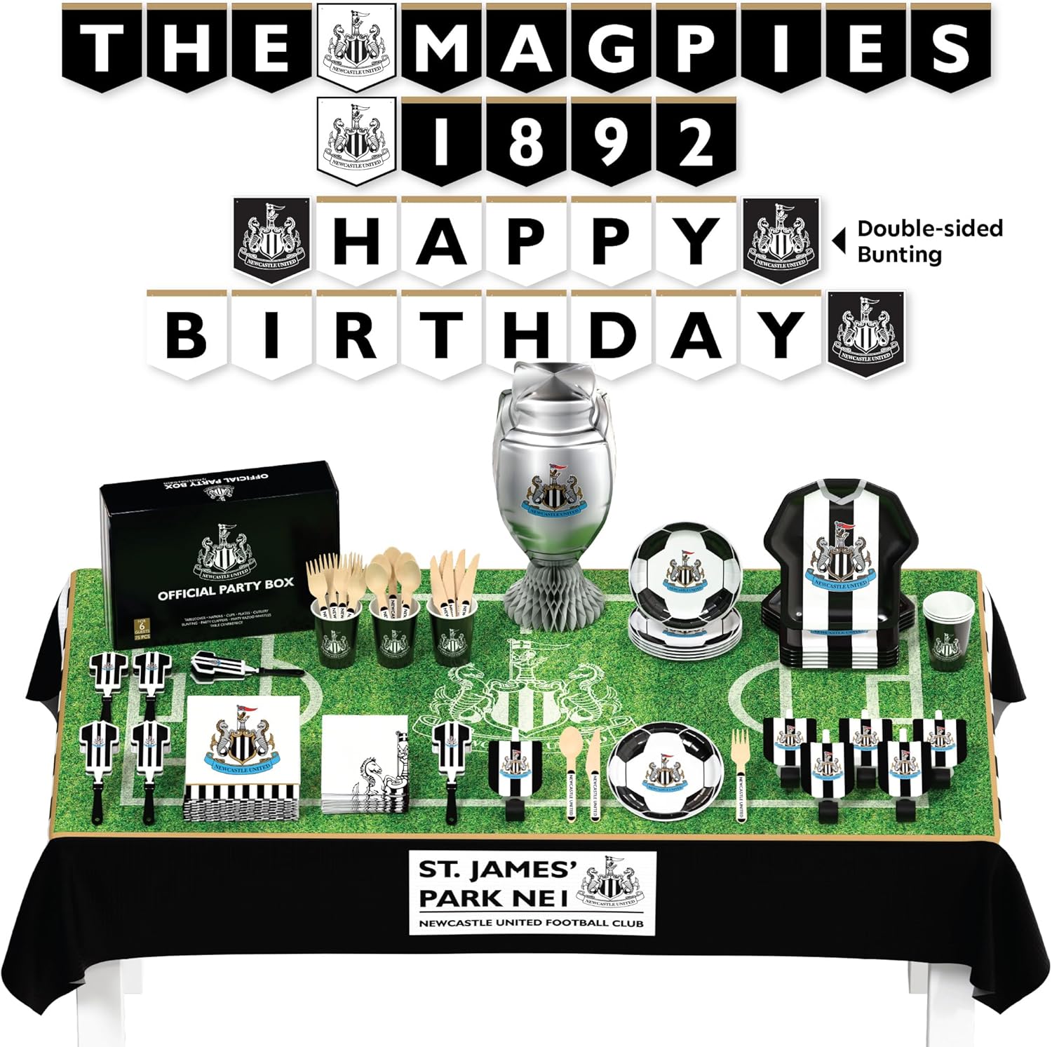 Newcastle United FC ALL-IN-ONE Party Box /Toys