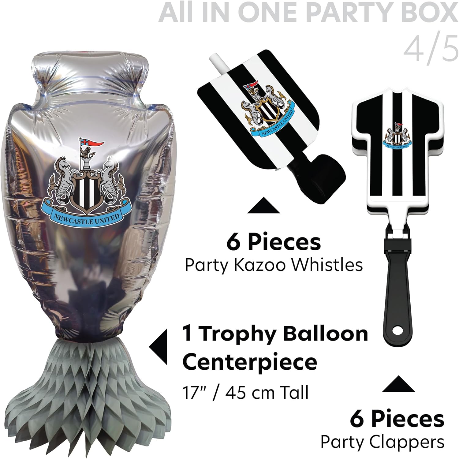 Newcastle United FC ALL-IN-ONE Party Box /Toys
