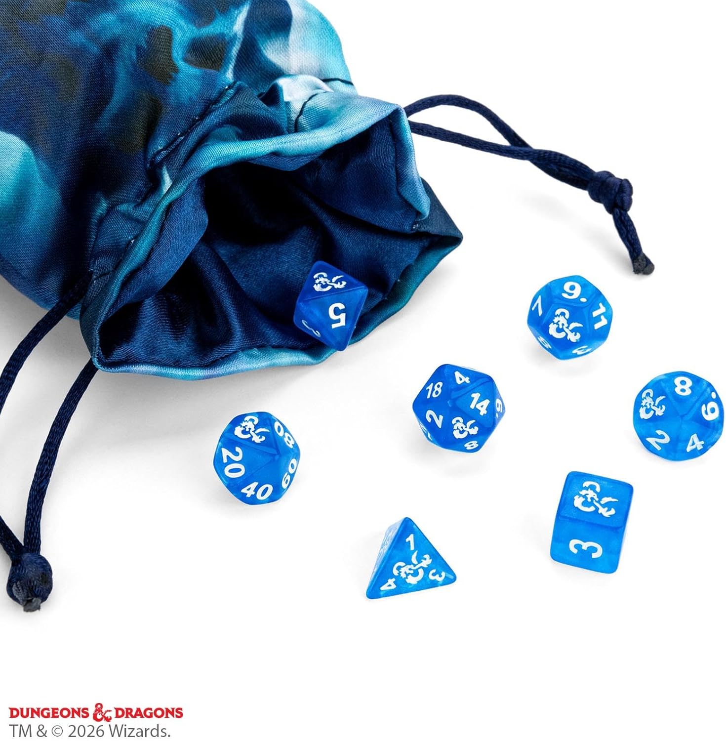 Fanroll D&D Frostmaiden's Aurora Advent Calendar - Dungeons & Dragons advent calendar includes multiple sets of dice, a dice bag, and more!