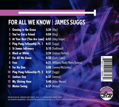 For All We Know