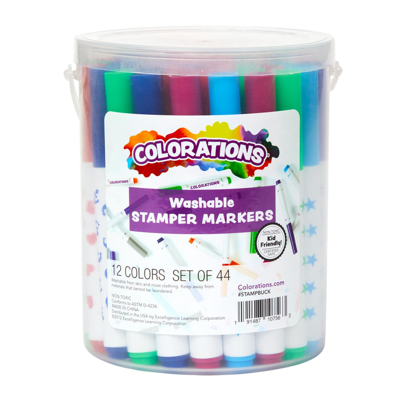 Colorations - Colorations - Uitwasbare Stempelstiften 44st.