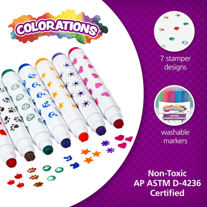 Colorations - Colorations - Uitwasbare Stempelstiften 44st.