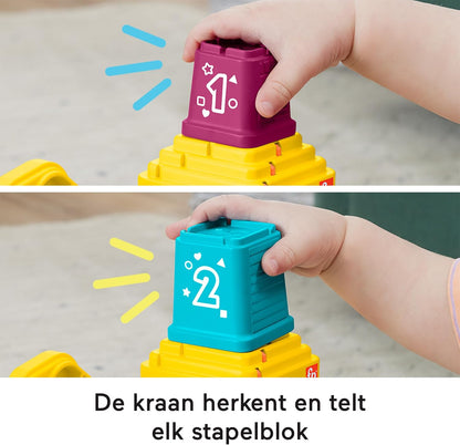 Fisher Price - Fisher Price Tel- en Stapelkraan
