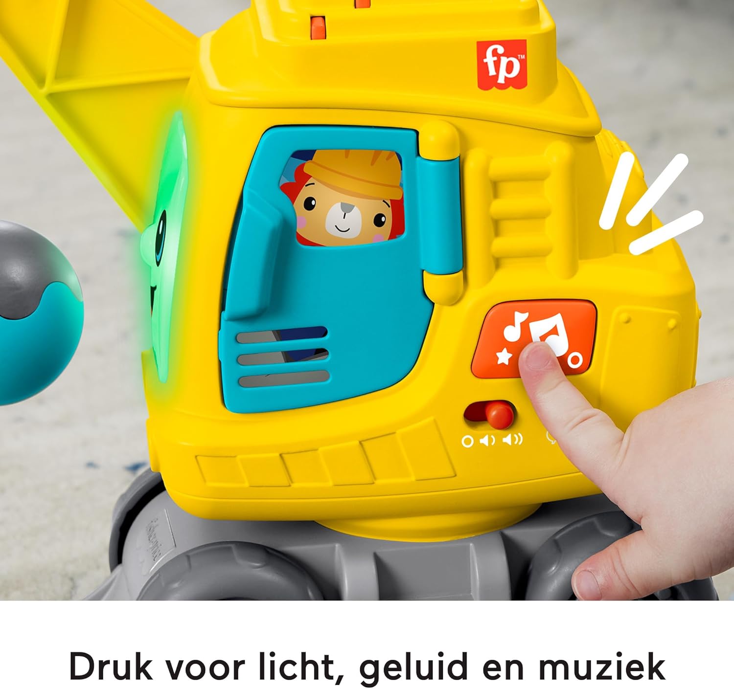 Fisher Price - Fisher Price Tel- en Stapelkraan