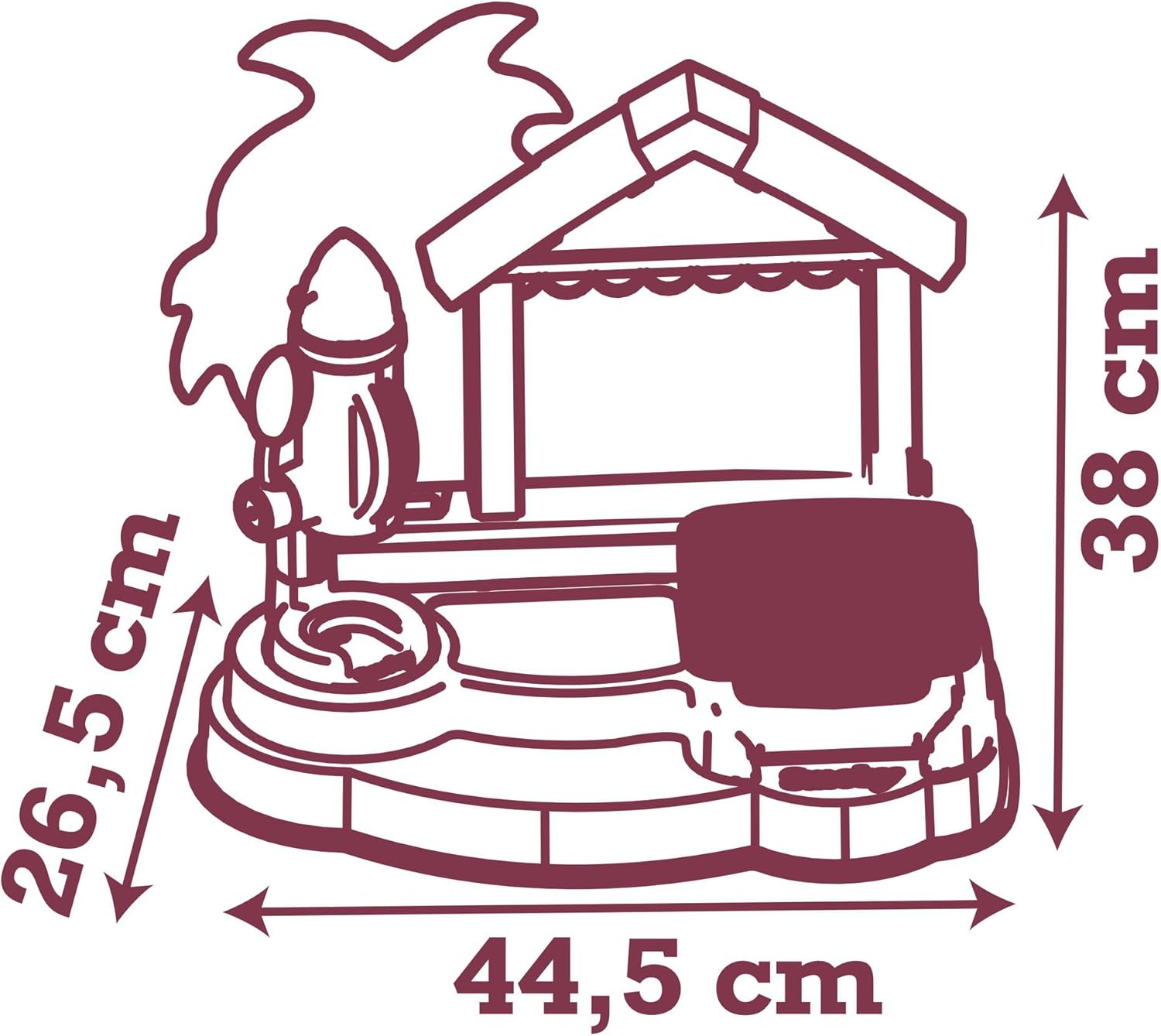 Smoby - Smoby Stitch Strandbar met Accessoires 12dlg.