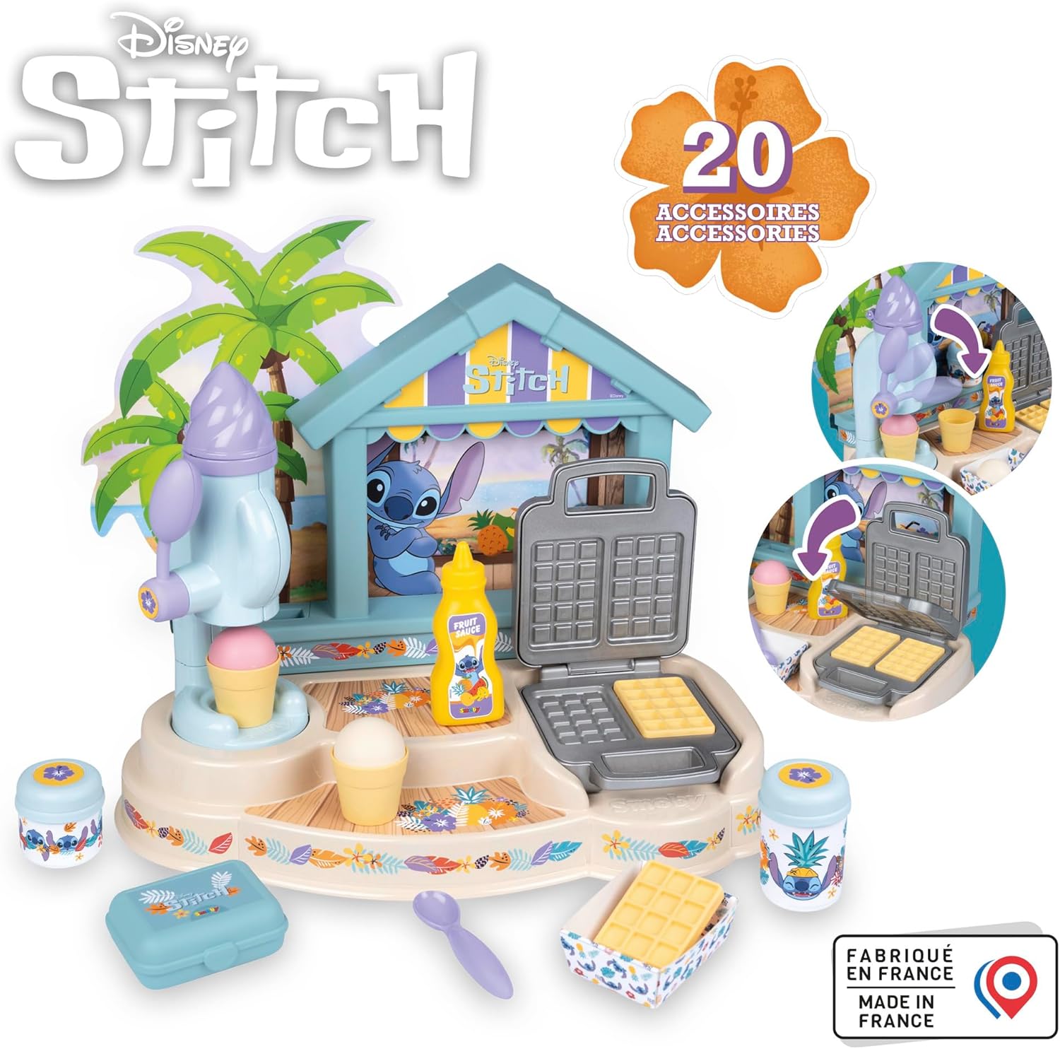 Smoby - Smoby Stitch Strandbar met Accessoires 12dlg.