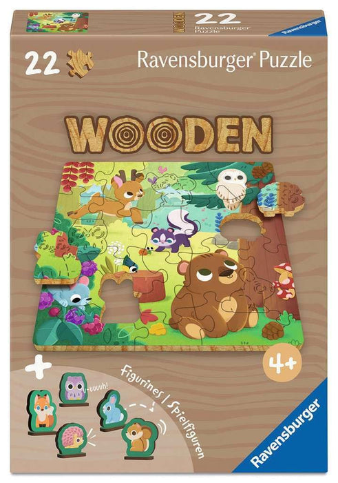 Ravensburger - Ravensburger Houten Legpuzzel Bosdieren - 22st.