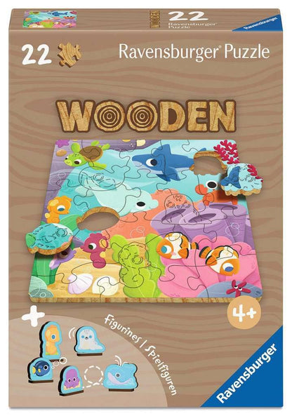Ravensburger - Ravensburger Houten Legpuzzel Onderwaterdieren - 22st.