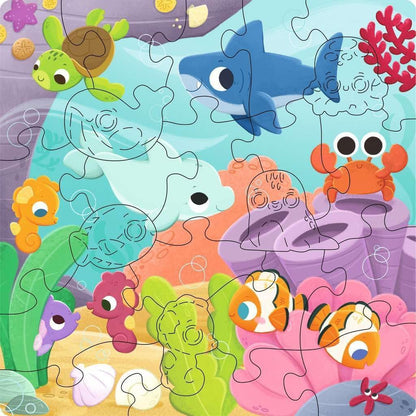 Ravensburger - Ravensburger Houten Legpuzzel Onderwaterdieren - 22st.