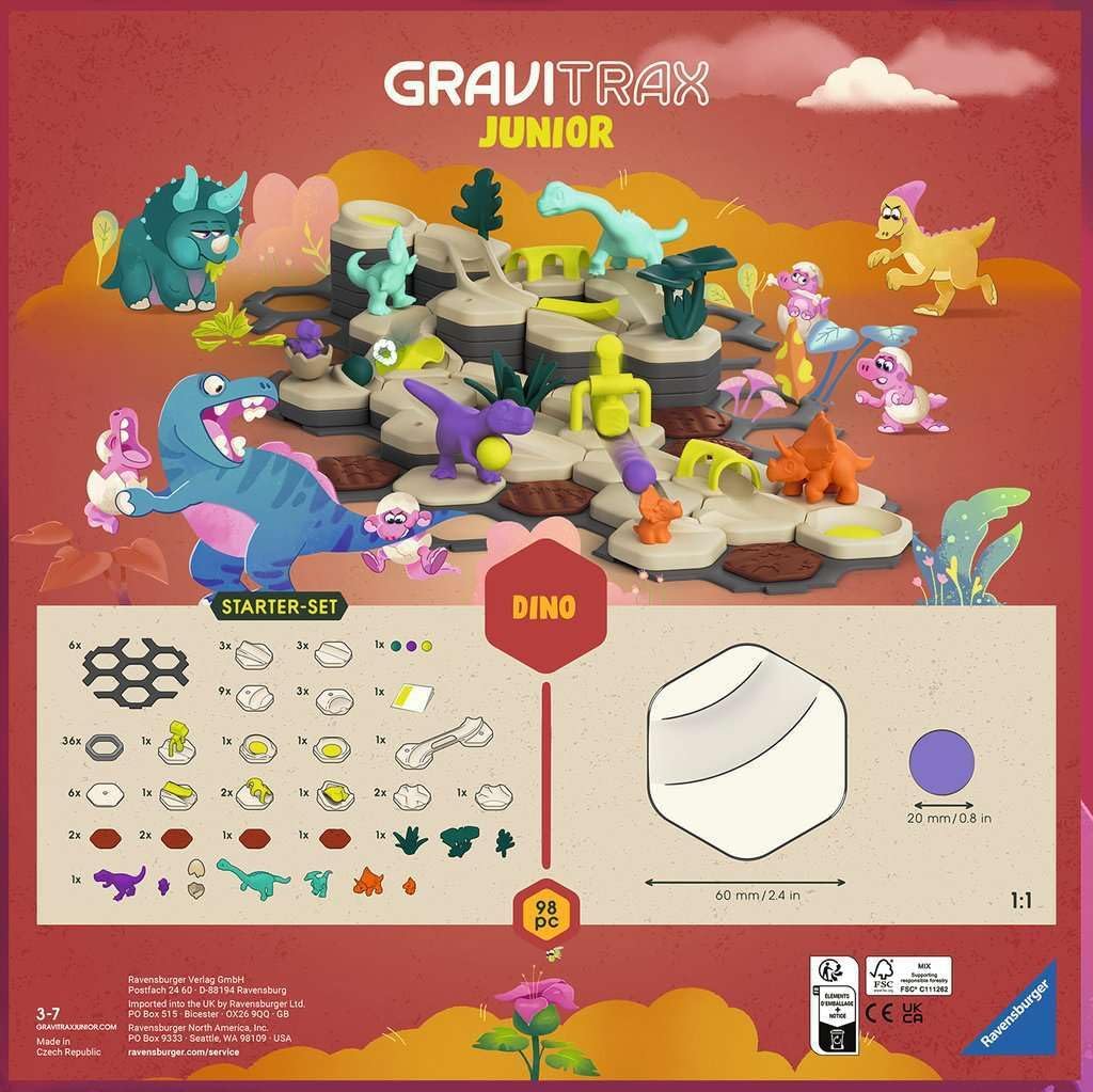 Ravensburger - GraviTrax Junior Starterset L Dino