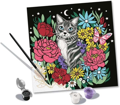 Ravensburger - CreArt Pixie Cold Schilderen op Nummer - Kat