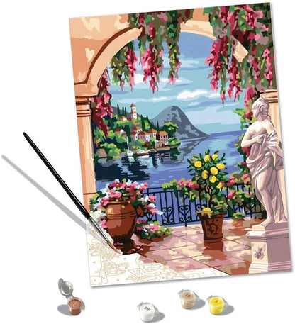 CreArt, Malen nach Zahlen Adults Premium - Lago Maggiore