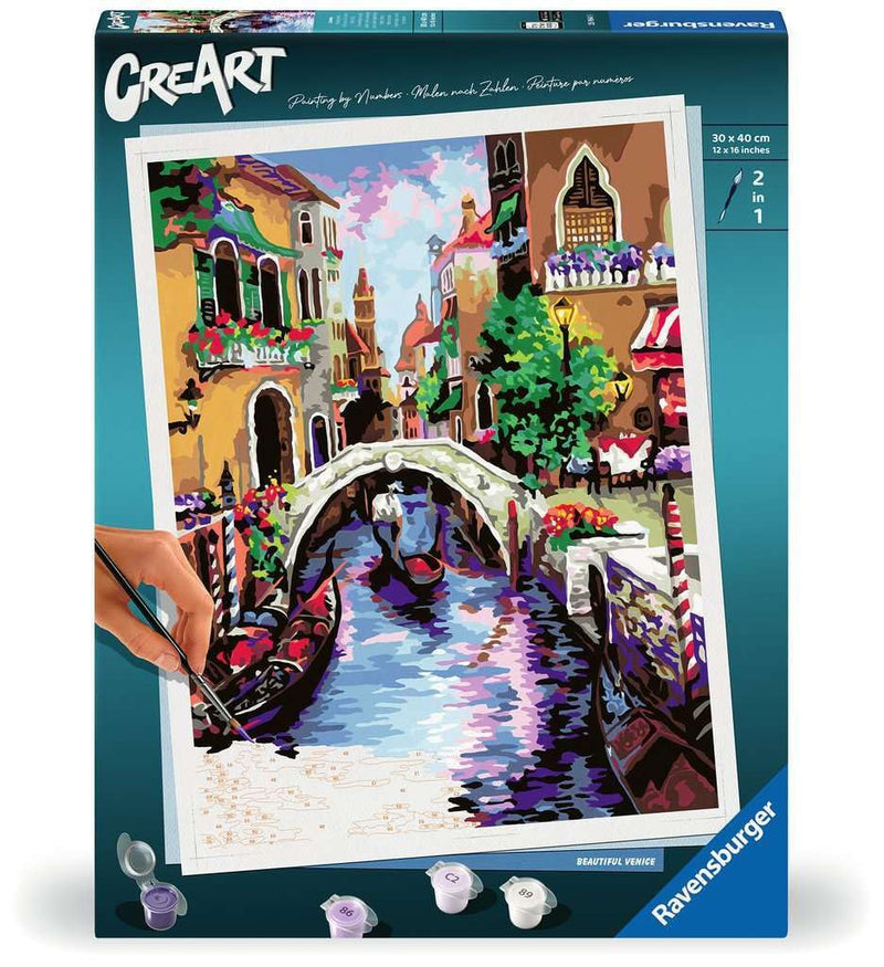 Ravensburger - Ravensburger CreArt Schilderen op Nummer - Prachtig Venetie