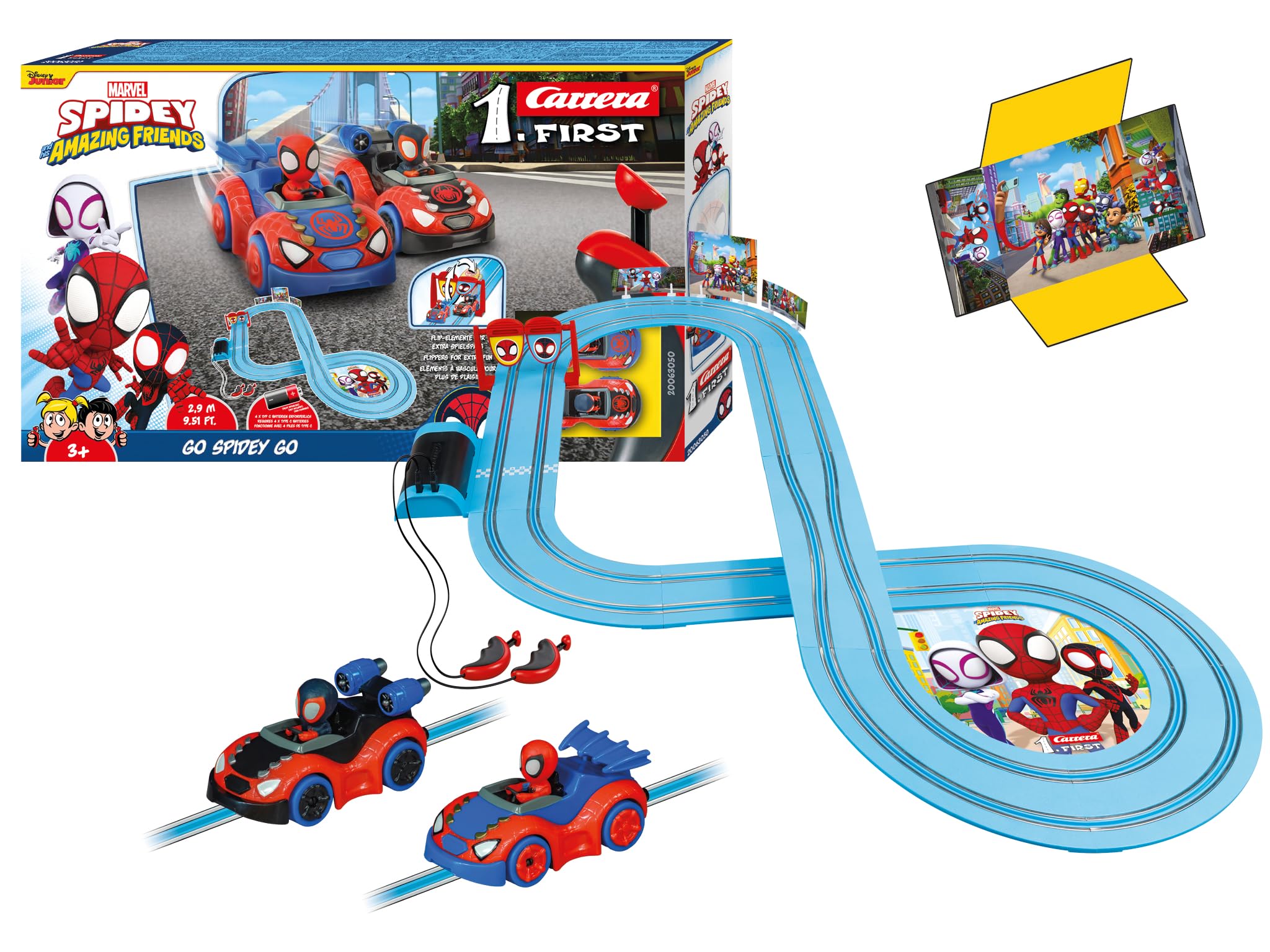 Carrera - Carrera First Racebaan - Marvel Spidey