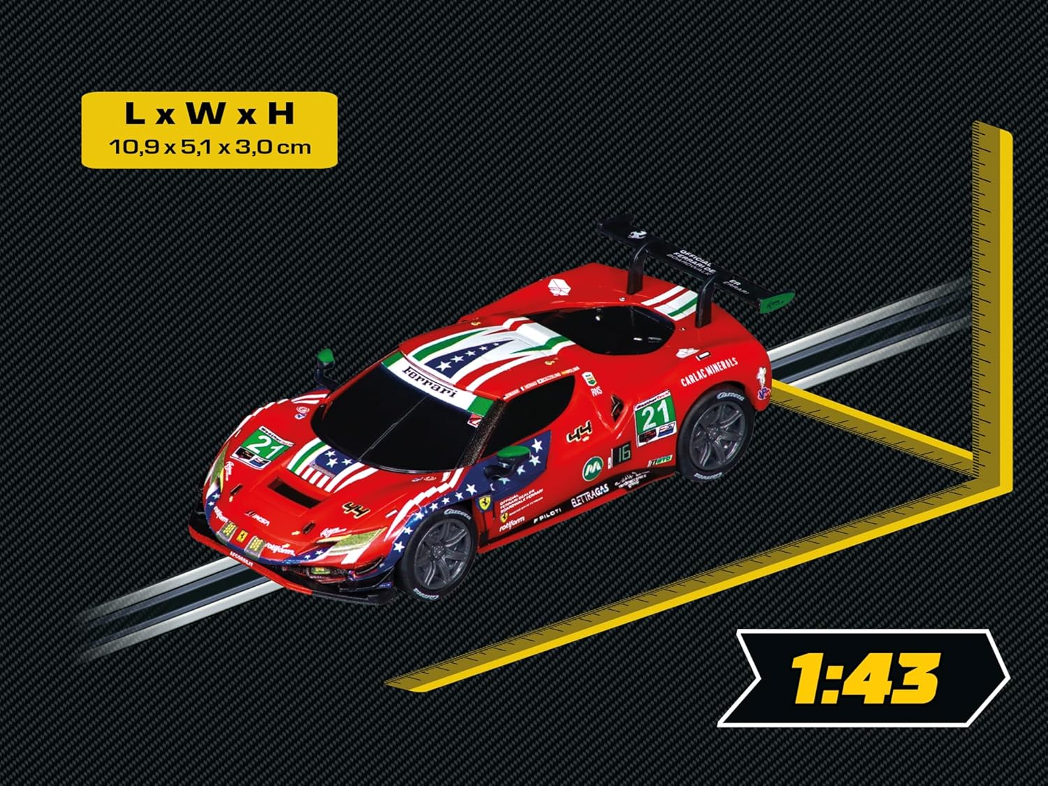 Carrera - Carrera Ferrari 296 GT3 AF Corse No.2 - 1:43