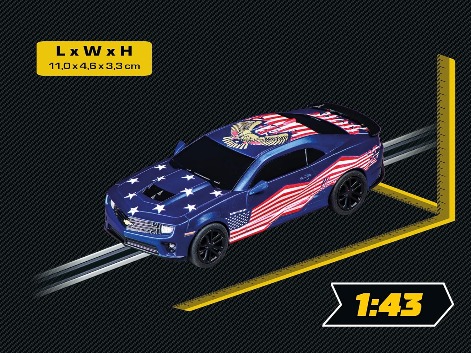 Carrera - Carrera Chevrolet Camaro Stars n Stripes - 1:43