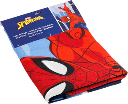 Strandlaken Spiderman 140x70cm