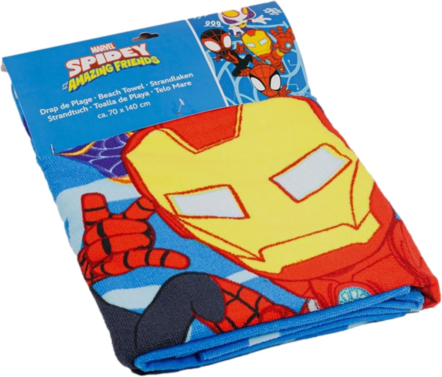 Strandlaken Spidey 140x70cm