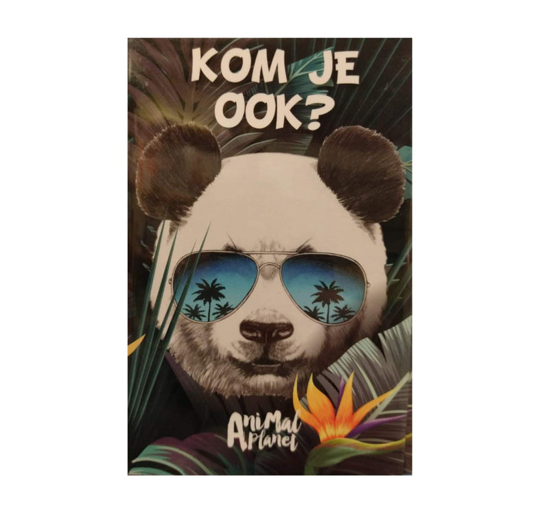 Animal Planet - Uitnodigingen Animal Planet Panda 6st.
