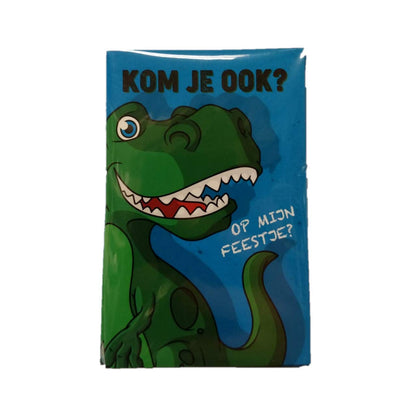 UITNODIGINGEN DINOSAURUS PK 894 /los - FSC MIX CREDIT