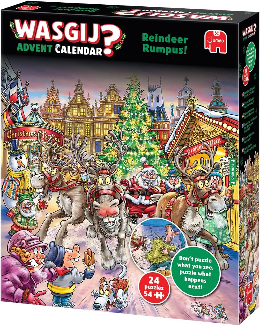 Wasgij - Advent Calender - Puzzle (24x 54 Pieces) (1110100707)