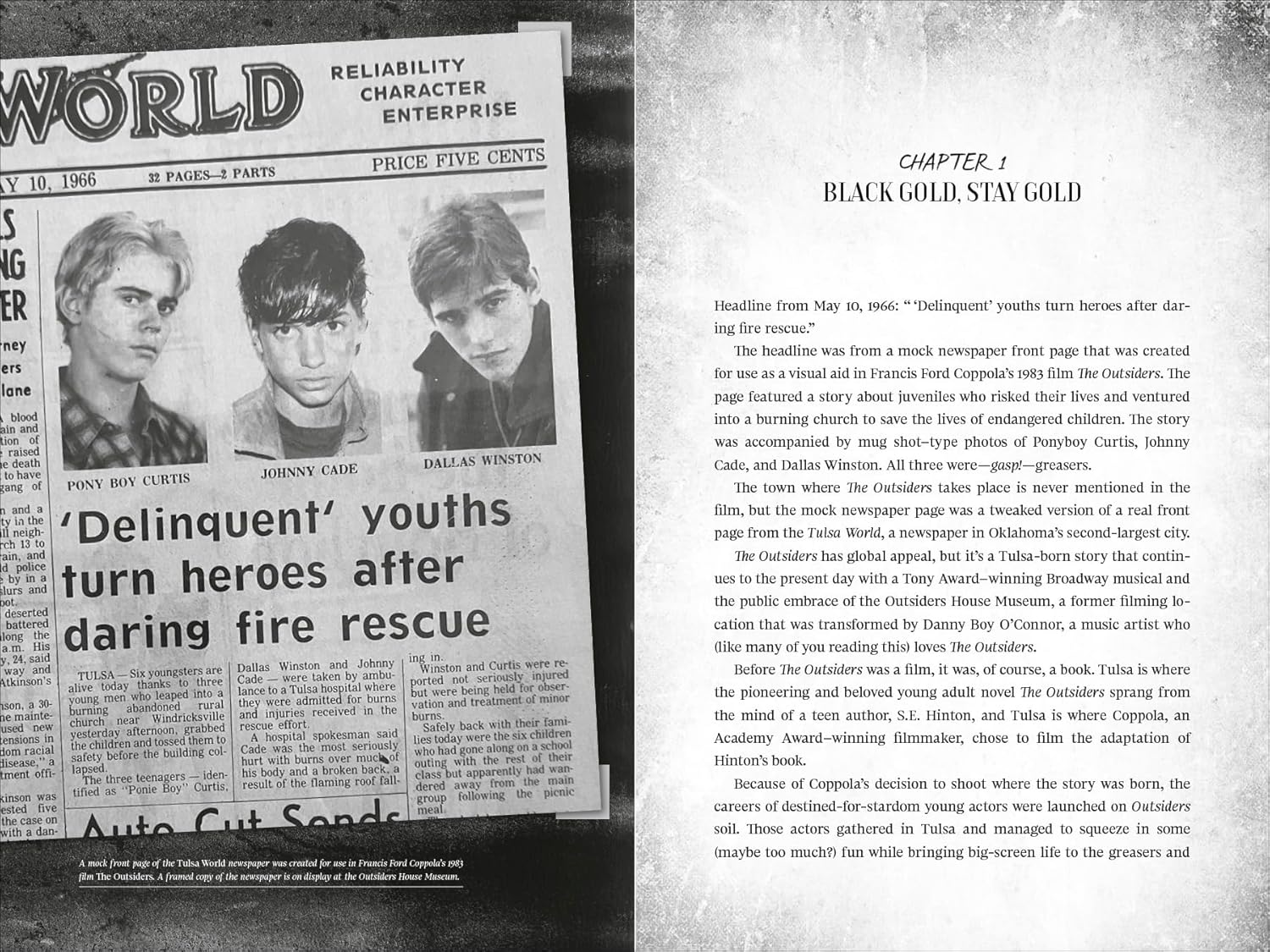 Staying Gold: The Oral History of the Outsiders