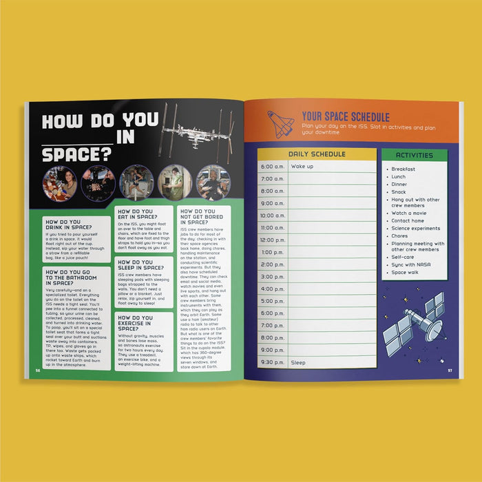 The Outer Space Activity Book for Kids: Explore the Universe with Fun Facts, Mazes, Crosswords, and More