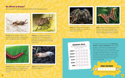 The Grossest Bug Activity Book EVER!: Creep Yourself Out with Fun Facts, Mazes, Crosswords, and More