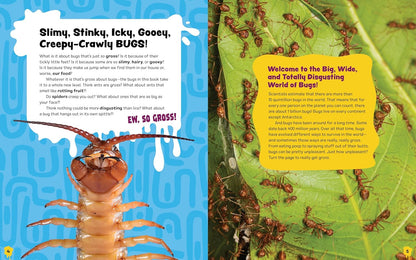 The Grossest Bug Activity Book EVER!: Creep Yourself Out with Fun Facts, Mazes, Crosswords, and More
