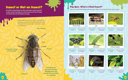 The Grossest Bug Activity Book EVER!: Creep Yourself Out with Fun Facts, Mazes, Crosswords, and More