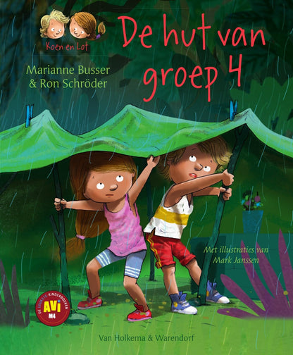 Centraal Boekhuis - De hut van groep 4 - AVI-M4