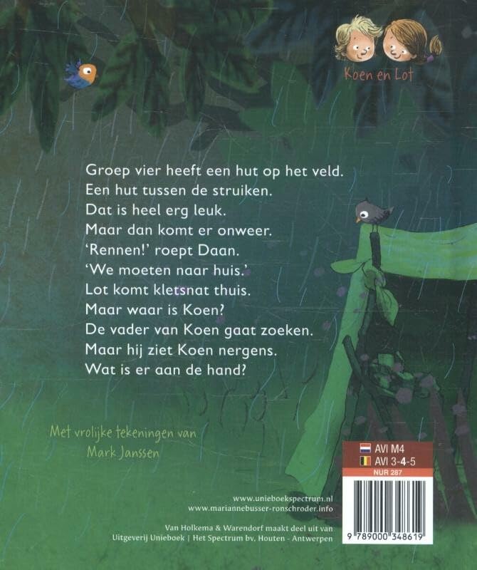 Centraal Boekhuis - De hut van groep 4 - AVI-M4