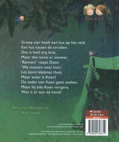 Centraal Boekhuis - De hut van groep 4 - AVI-M4