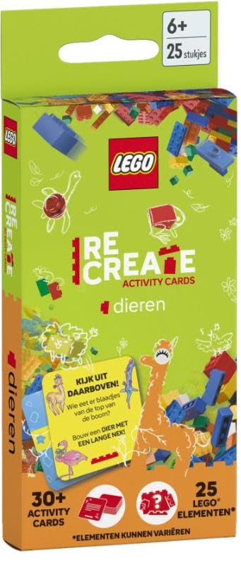 Lego ReCreate Activity Cards Dieren