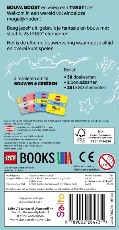 Lego ReCreate Activity Cards Party