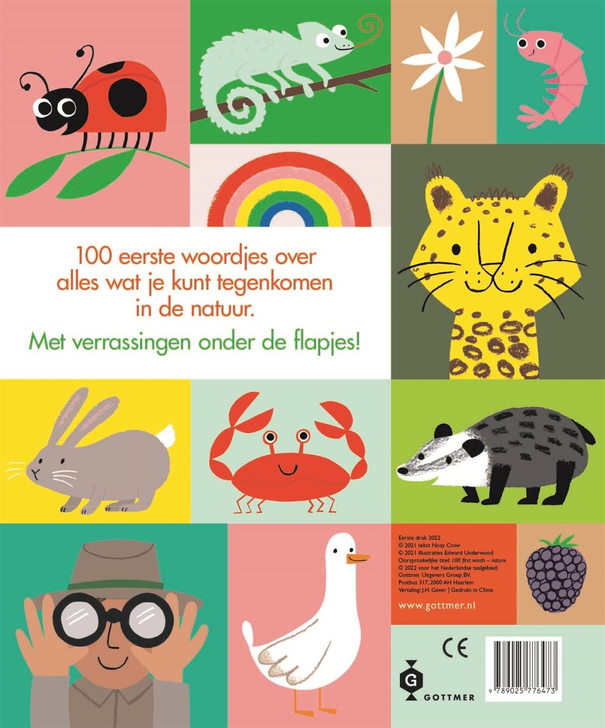 Gottmer Uitgevers Groep - 100 Eerste Woordjes in de Natuur