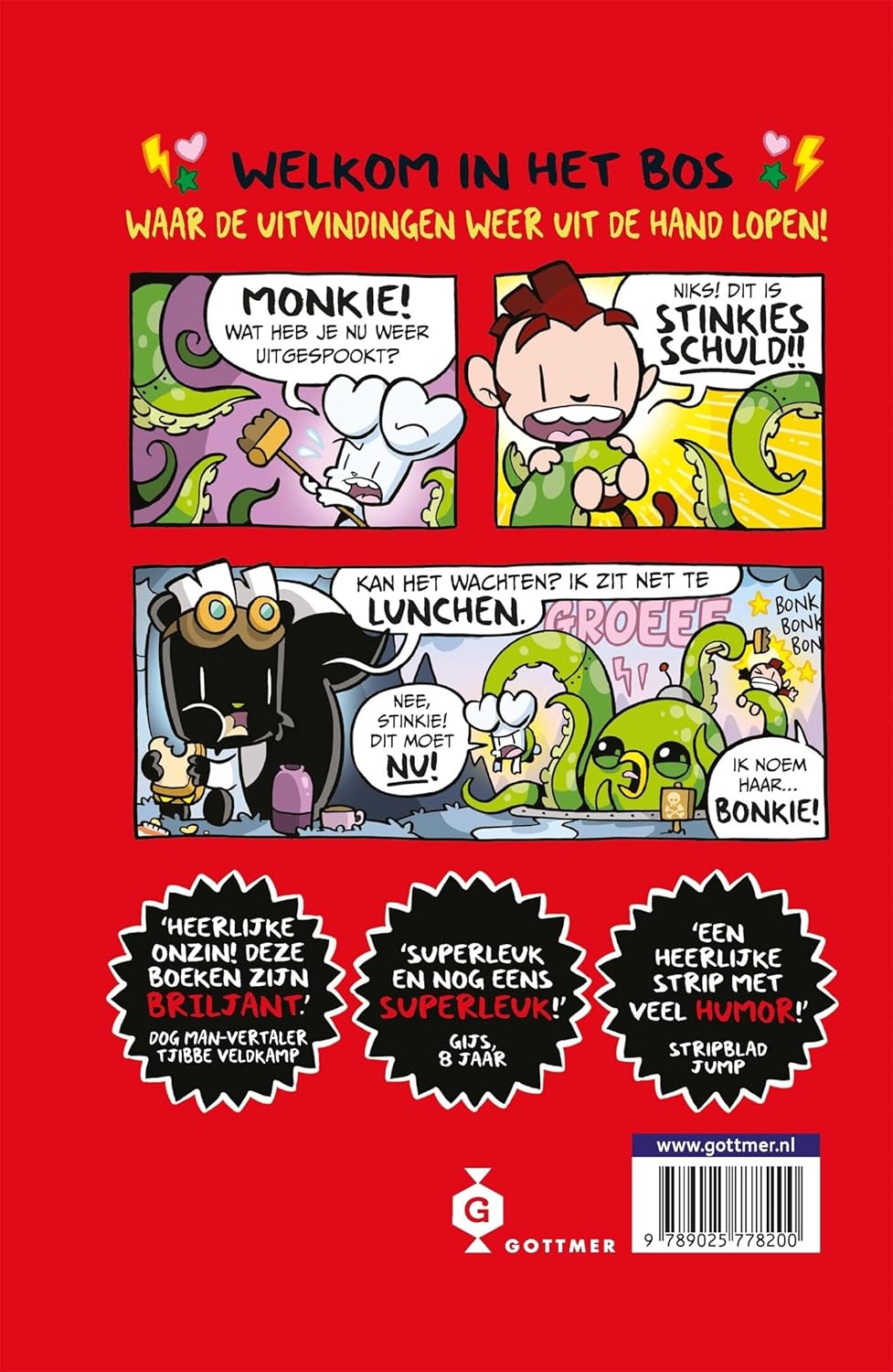 Gottmer Uitgevers Groep - Bunnie vs Monkie en het doemgenootschap!