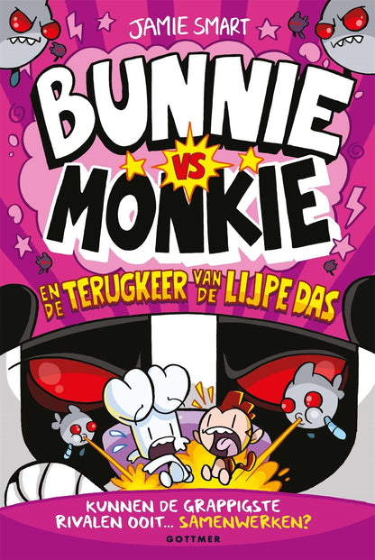 Gottmer Uitgevers Groep - Bunnie vs Monkie en de terugkeer van de Lijpe Das